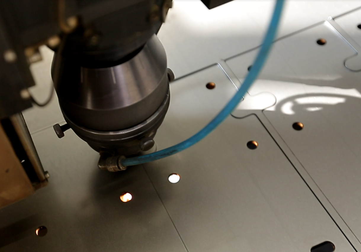 Участок лазерной резки