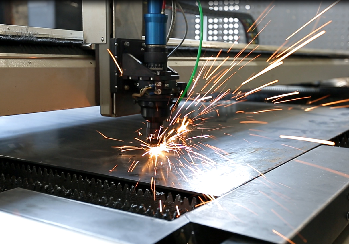 Участок лазерной резки